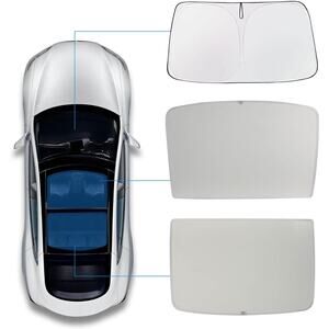 Tesla Model Y Sunshade Roof Sunroof Shade2020-2025 roof shadeSTKRM3